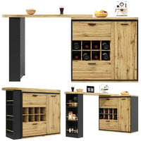 138 X 39 X 105cm Modern Extendable Dining Table, Kitchen Table