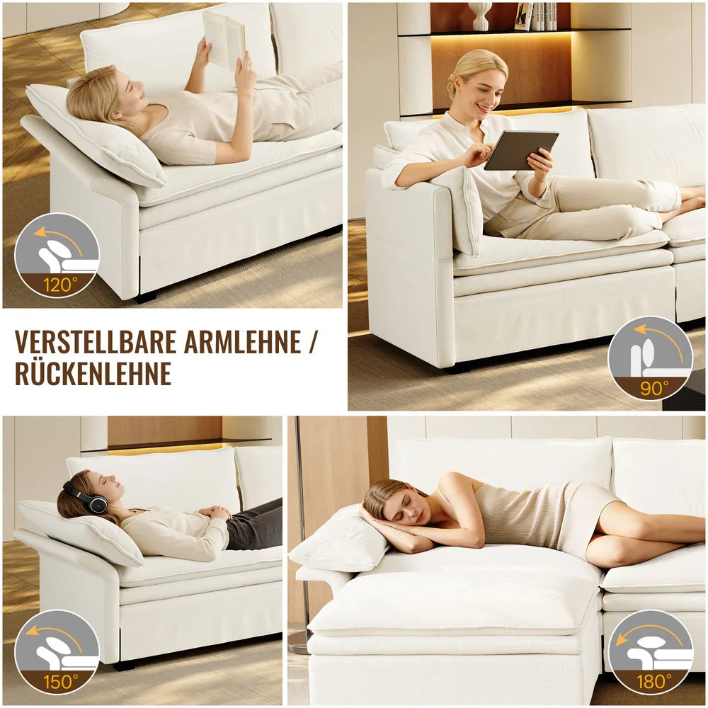 315cm Modern Modular Sectional Sofa