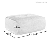 1piece Modern Lovely Sofa Without Armrests with Cushion
