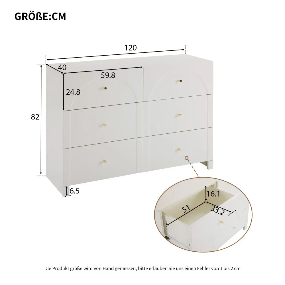 Dresser with 6 Drawers