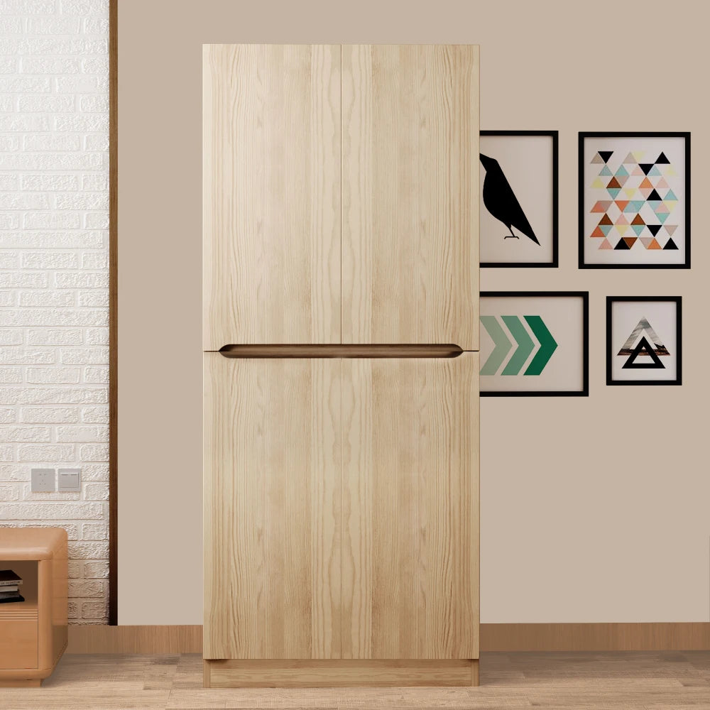 70 × 40 × 170cm Modern Wardrobe with Double Door Design