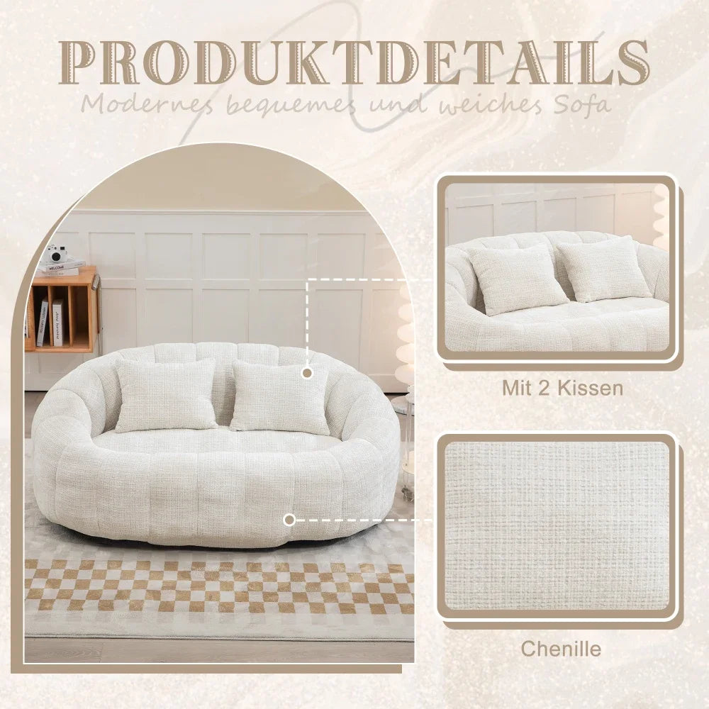 Bean Bag Sofa Lazy Sofa Durable Comfort Lounger High Back Bean Bag Chair Couch