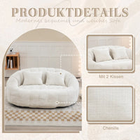Bean Bag Sofa Lazy Sofa Durable Comfort Lounger High Back Bean Bag Chair Couch