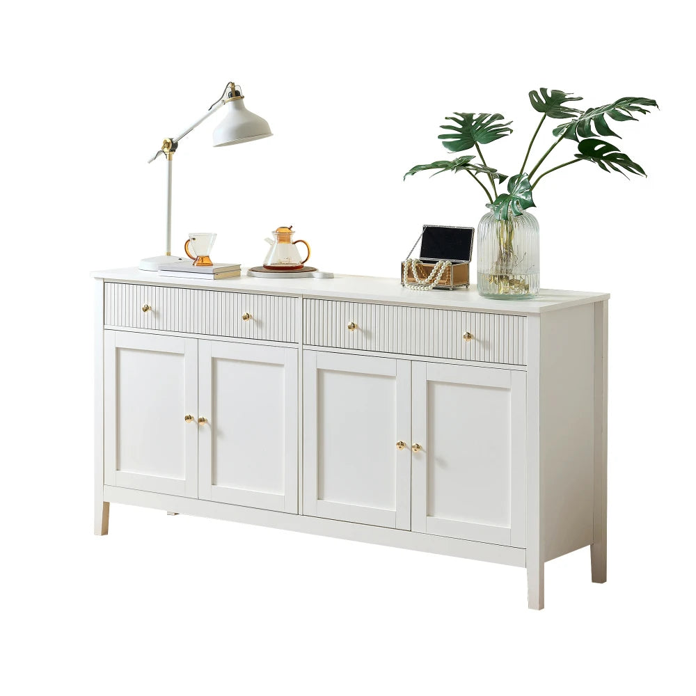 Modern Sideboard with Curved Doors