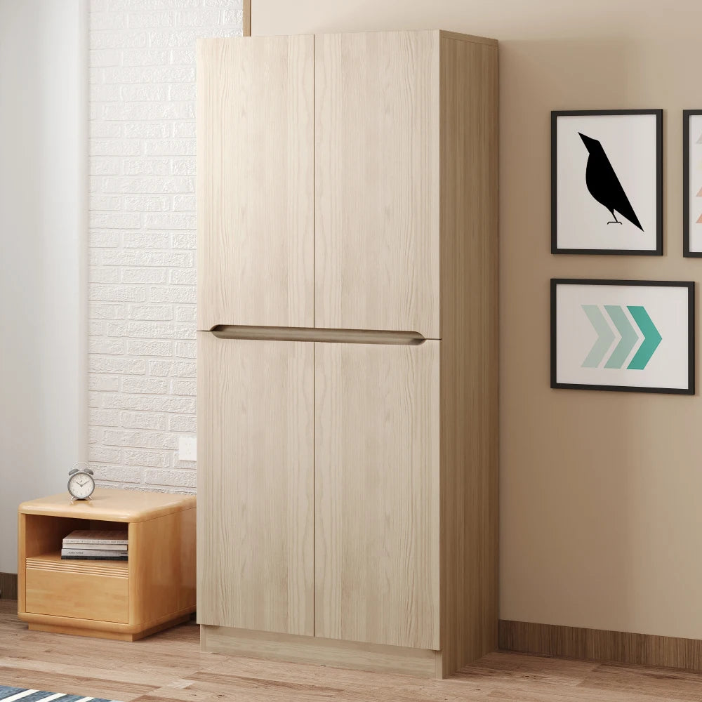 70 × 40 × 170cm Modern Wardrobe with Double Door Design