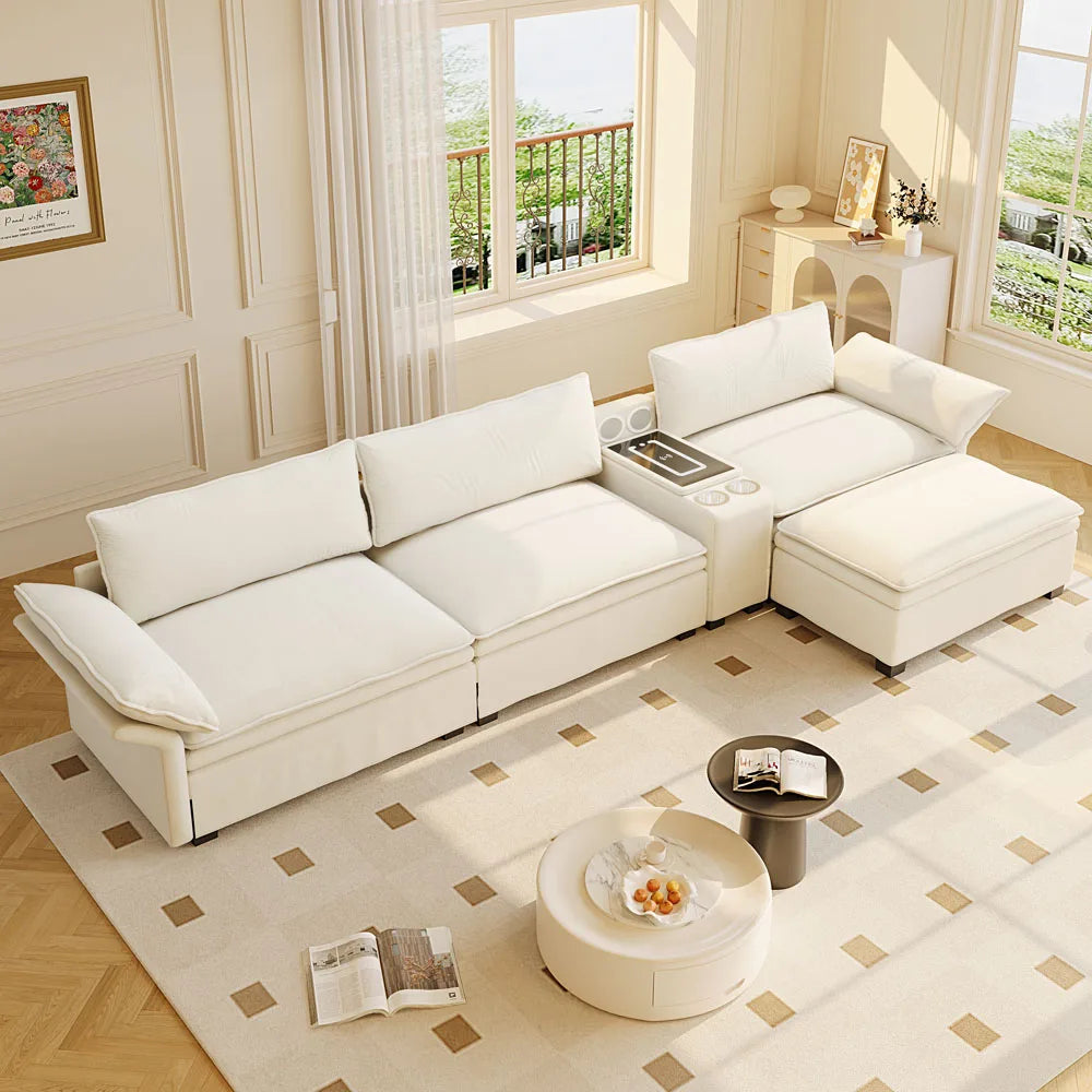 Moderne modulsofa 315 cm