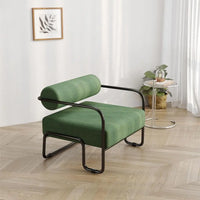 68.5 X 73 X 70.5 cm Modern Lounge Chair with Stylish Backrest