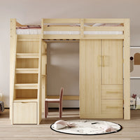 70 X 40 X 135cm Modern Children's Wardrobe