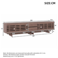 200x39.5x55cm Modern Living Room TV Cabinet, for TV Up To 80 Inches
