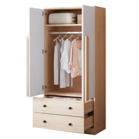70*40*170cm Modern Wardrobe, with Drawers and Storage Compartments