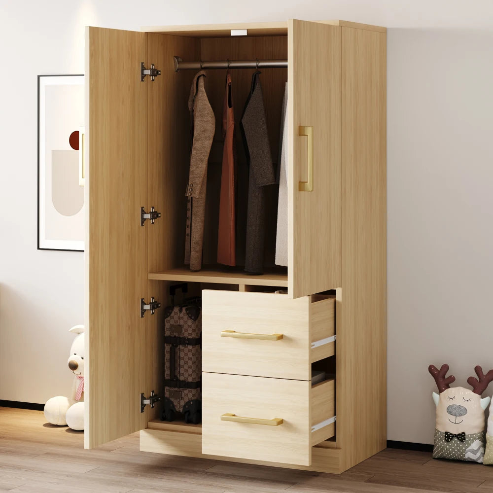 70 X 40 X 135cm Modern Children's Wardrobe