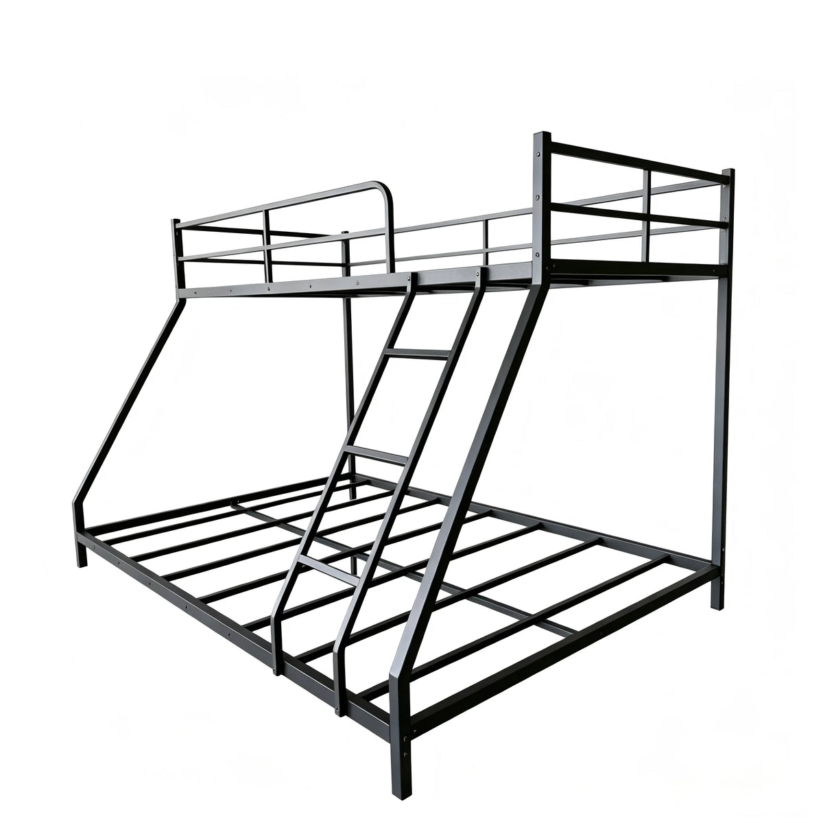 90*200cm & 140*200cm Metal Bunk Bed, 2-in-1 Bunk Bed Design