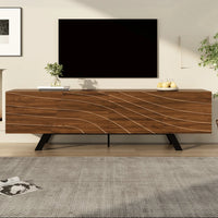 160×39×50.5cm TV Cabinet with Wavefront