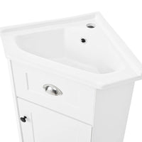 Bathroom Cabinet Space-saving Stand Model with Single Sink