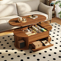 Lift Top Coffee Table with Hidden Storage Space