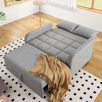 Multifunctional Folding Sofa Bed, Adjustable Back Sofa