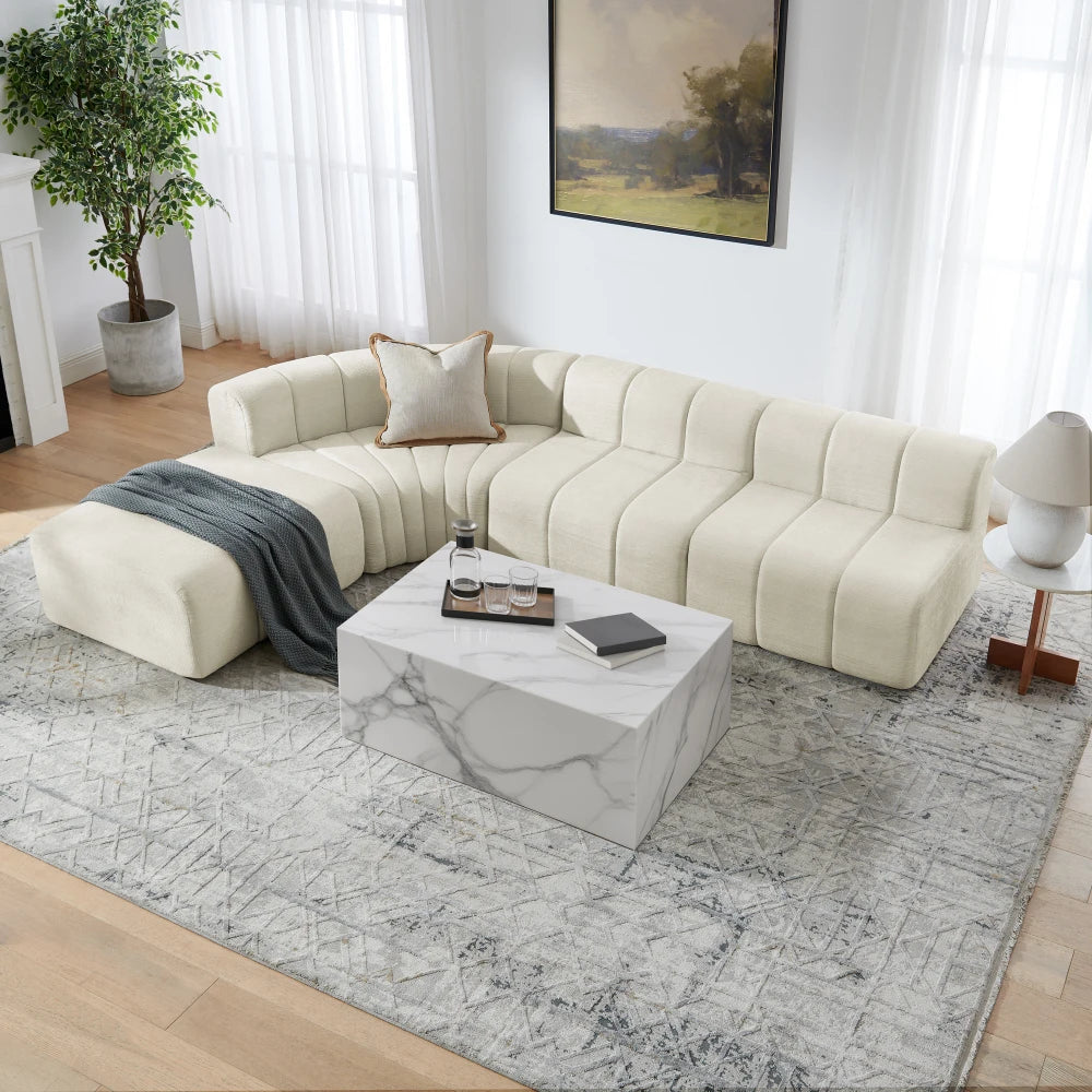 4 Seater Compression Modular Corner Sofa