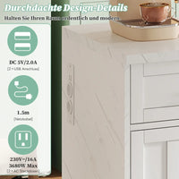 120x60x91cm Kitchen Island, with Outlets and USB Ports