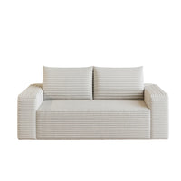 180cm Comfortable Corduroy Loveseat Sofa