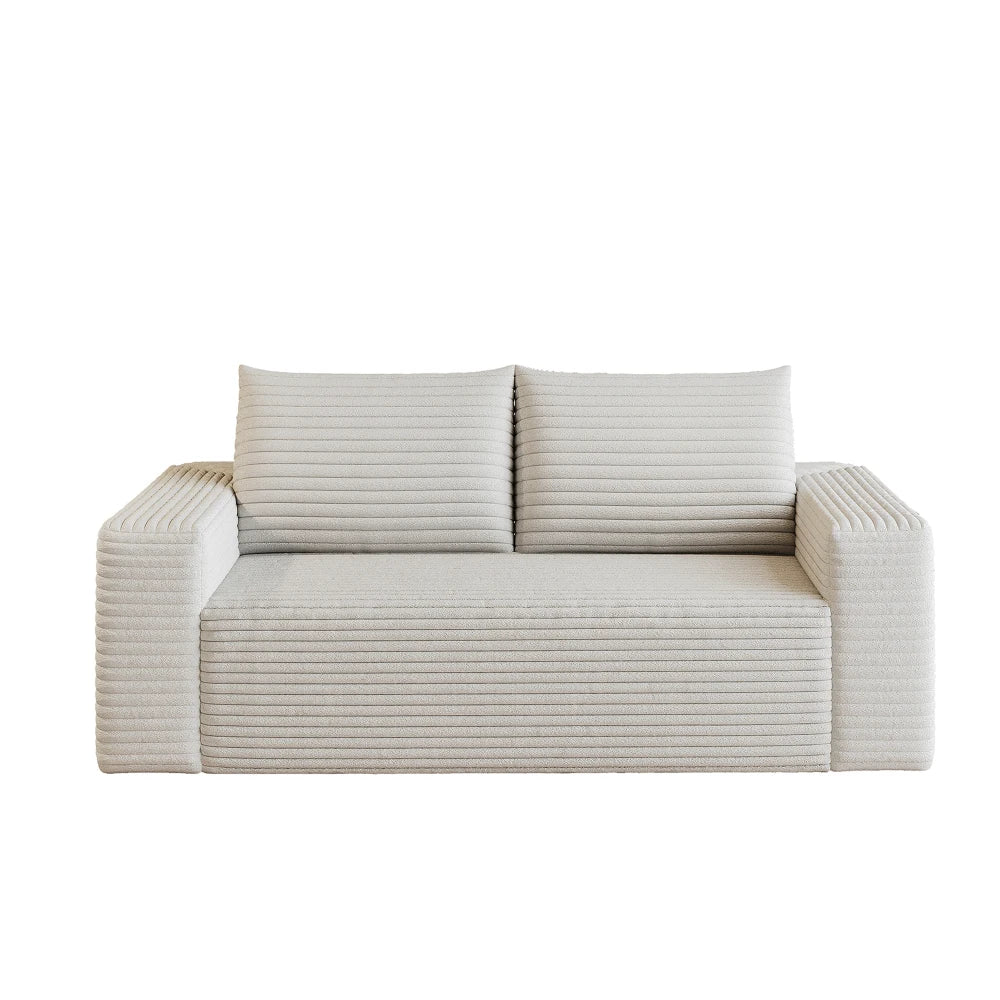 180cm Comfortable Corduroy Loveseat Sofa