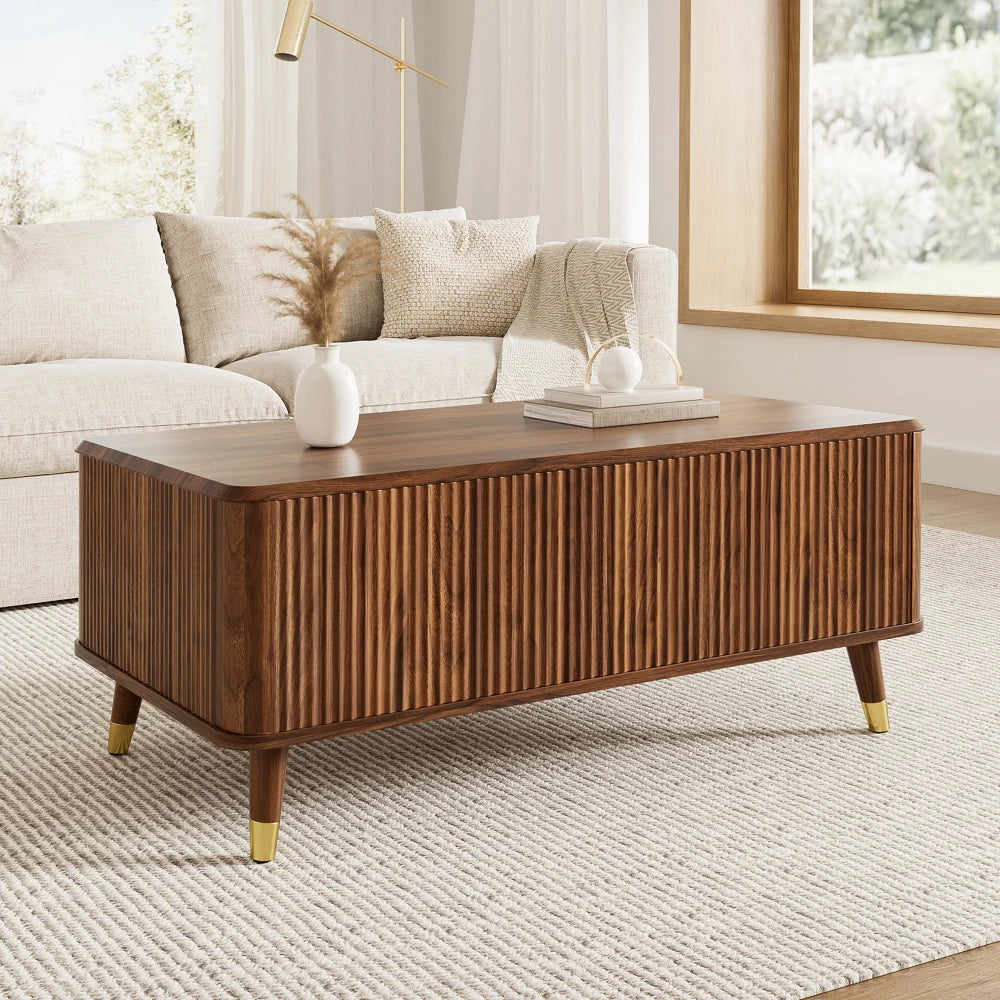 Modern Retro Multifunctional Living Room Table