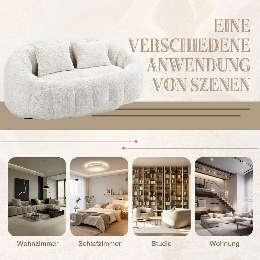 Bean Bag Sofa Lazy Sofa Durable Comfort Lounger High Back Bean Bag Chair Couch