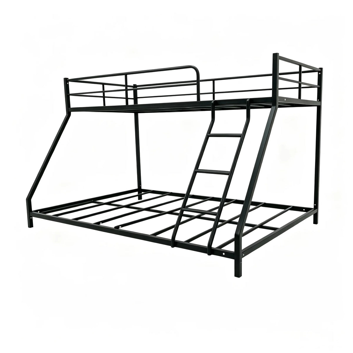 90*200cm & 140*200cm Metal Bunk Bed, 2-in-1 Bunk Bed Design