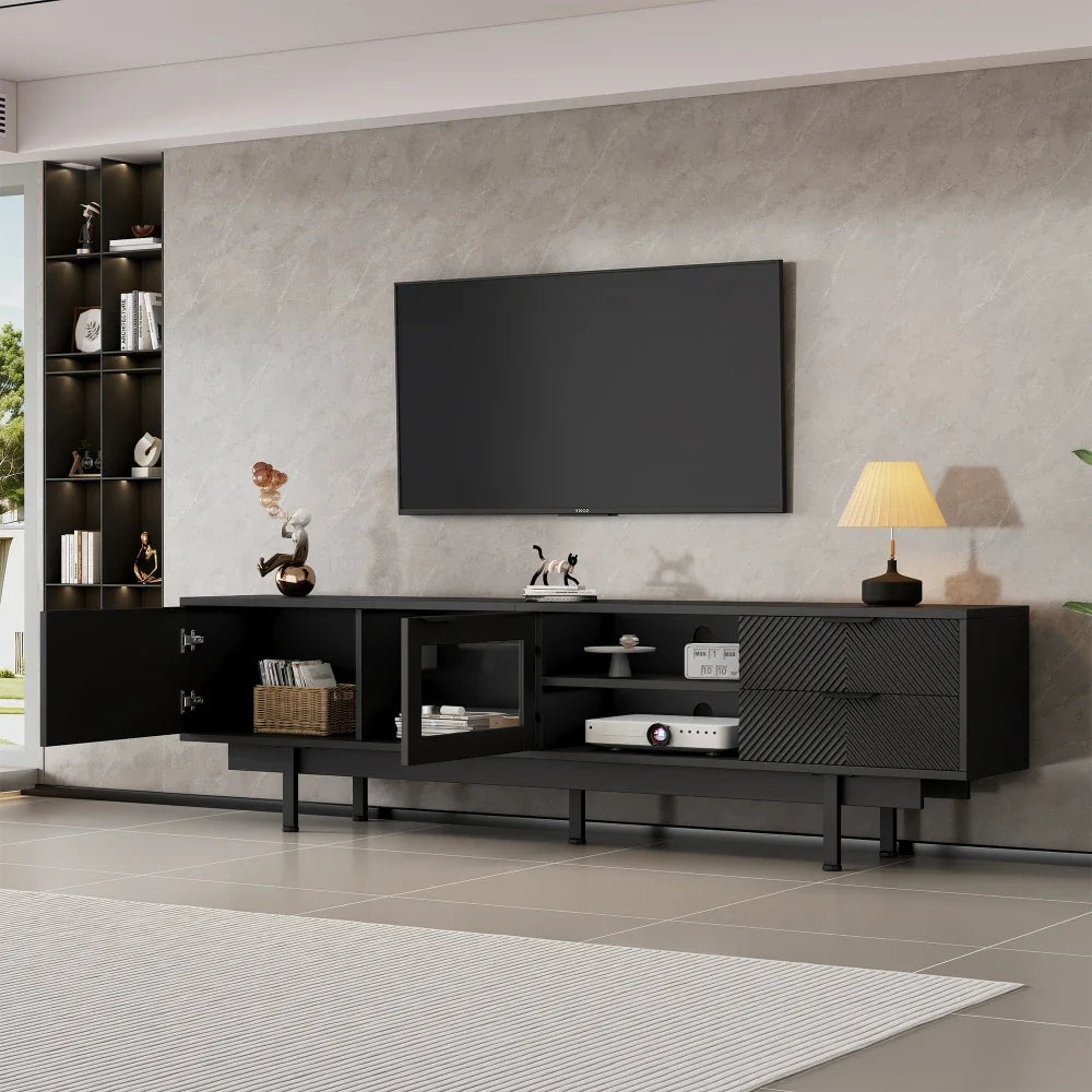200*40*50.5 Cm Modern Simple TV Cabinet, TV Stands with Large Storage Space