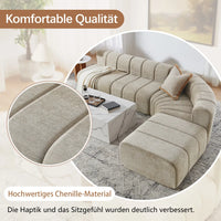 4 Seater Compression Modular Corner Sofa
